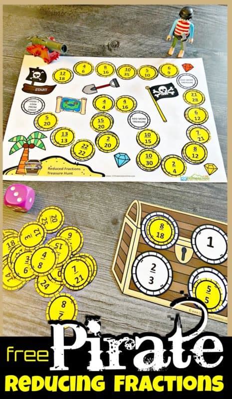 Pirate Fractions Math Game | Free Homeschool Deals