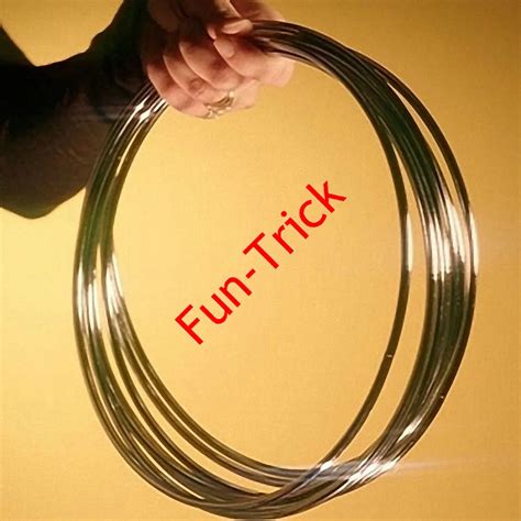 Chinese Linking Rings Stage 6rings 30 cm (STAINLESS STEEL) Magic Trick ...