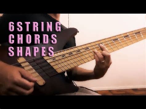 6 STRING BASS CHORDS // 8 Shapes You Must Know! - YouTube