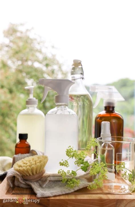 9 DIY Natural Cleaning Products for a Greener Home - Garden Therapy