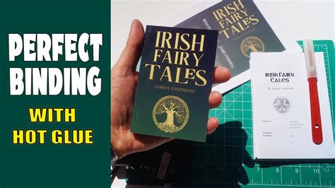 DIY Perfect Book Binding with Hot Glue - YouTube