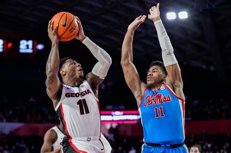 UGA basketball falls to 4-7 in SEC play with loss to Ole Miss