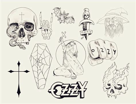 Aprender sobre 47+ imagem tatuagem ozzy osbourne - br.thptnganamst.edu.vn