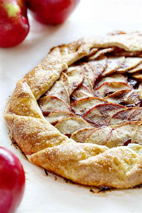 Apple Galette - i am baker