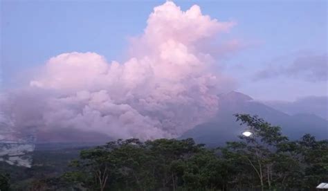 Gunung Semeru Erupsi Hari Ini, Awan Panas Meluncur Sejauh 7 Km - Pasundan Ekspres