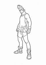 ️Fortnite Coloring Pages Ikonik Skin Free Download Gambrco sketch template