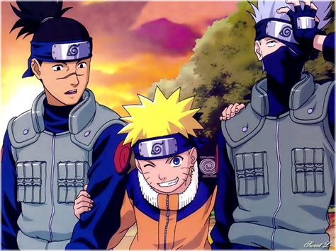 Kakashi Iruka Naruto