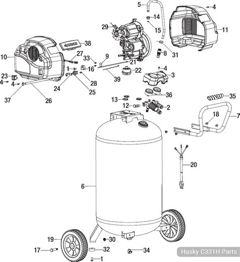 Husky 10 Gallon Air Compressor Parts Store | cityofclovis.org