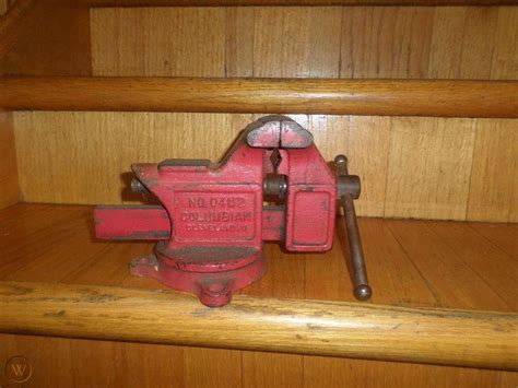 Columbian 6-1/2" swivel pipe bench Vise D6 D56 Jaws USA Vice | #1891524914