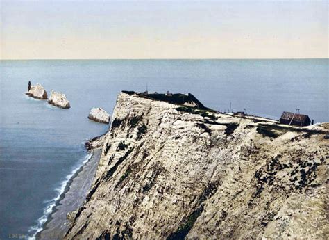 transpress nz: The Needles lighthouse, Isle of Wight