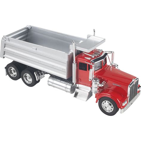 Die-Cast Truck Replica — Kenworth Dump Truck, 1:32 Scale, Red ...