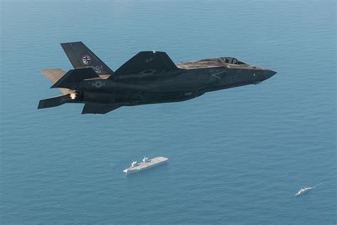 Here Are Some Photographs of the F-35B Lightning Jets Landing on (and Launching From) Britain's ...