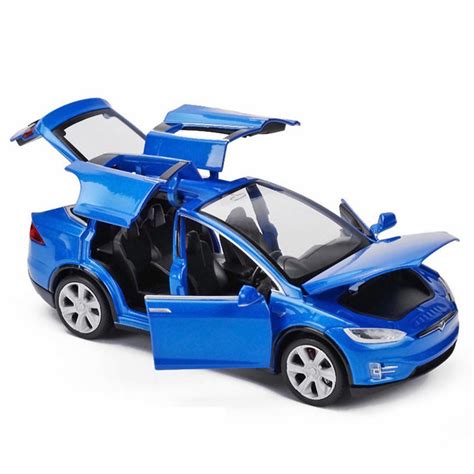 1:32 Tesla Model-X Alloy Car Diecast – All Toys Fun