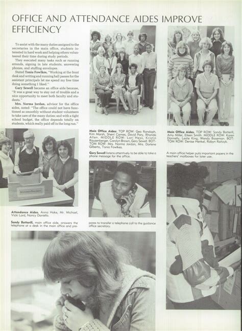 1980 Woodlawn High School Yearbook | High school yearbook, Yearbook, High school