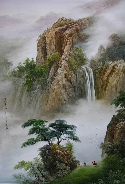 Waterfall (chinese ink painting) painting,Waterfall (chinese ink painting) buy