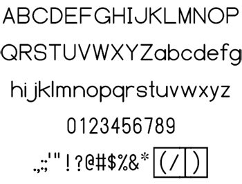 Standard font height and type for engineering drawing | CADnotes