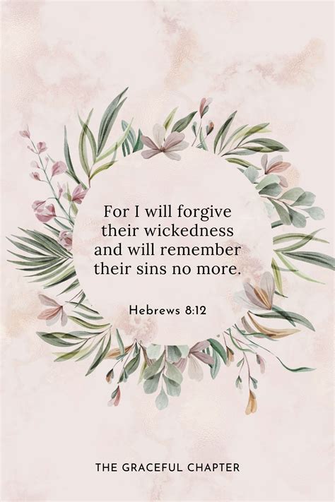 31 Bible Verses About Forgiveness - The Graceful Chapter