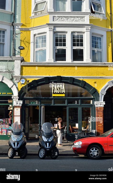 Fasta Italian restaurant in Muswell Hill, London, UK Stock Photo - Alamy