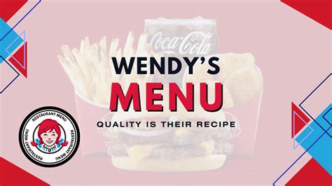 The #1 Wendy's Menu and Prices Near Me