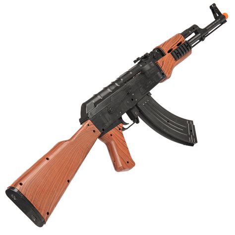 AK47 Spring Action Airsoft Tactical Rifle Gun with Laser-2L1