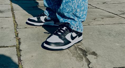 Wearing Nike's Dunk Low 'Black White': We love these panda sneakers