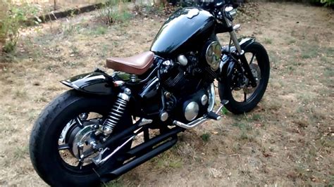 1100 Virago 1991 bobber - YouTube