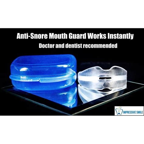 Impressive Mouth Guard - Stop Snoring, Apnea Sleep and Teeth Grinding - Walmart.com