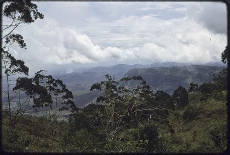 Mountain ranges near Port Moresby, Papua New Guinea | Library Digital Collections | UC San Diego ...