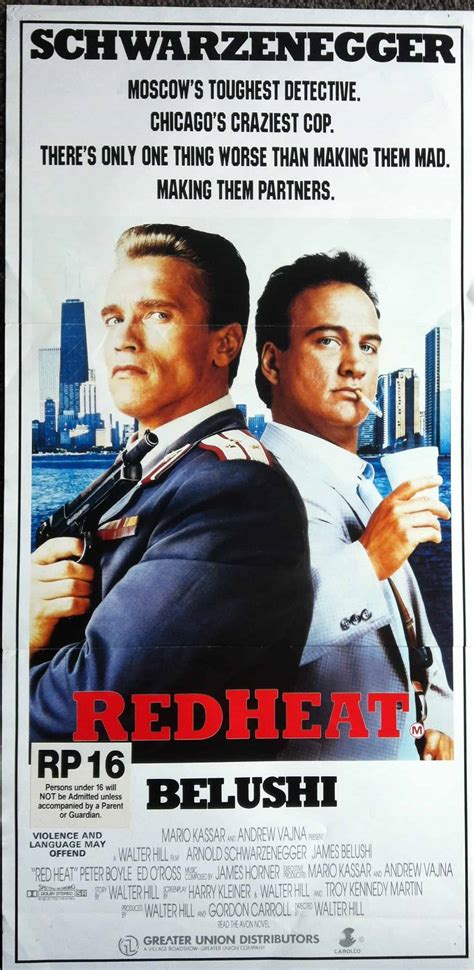 Red Heat - Fred's Movie Poster