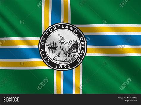 Flag Portland State Image & Photo (Free Trial) | Bigstock