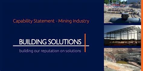 (PDF) Capability Statement - Mining Industry · » Goldfields Ltd – two ...