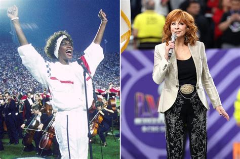 Reba McEntire's Super Bowl national anthem made us miss Whitney Houston on the 12th anniversary ...