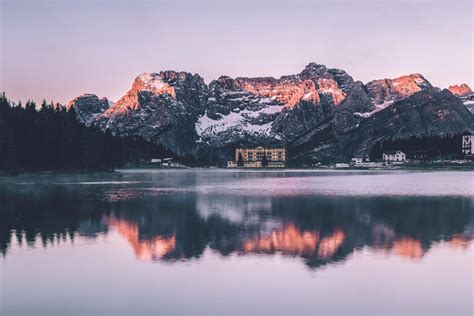 Snow Covered Mountain during Sunrise · Free Stock Photo