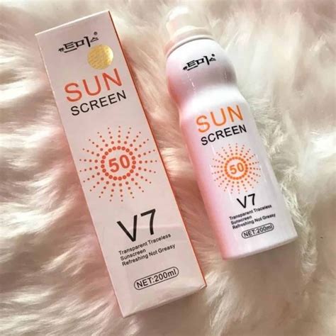 V7 Korean Sunscreen Spray Lotion | SHOPEE MALL | Sri Lanka Online Shopping