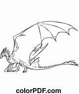 Wyvern Dragon Sketch – Coloring Pages And Books In PDF sketch template