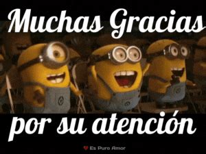 Gracias Por Su Atencion Minions Gif 5 Gif Images Download – Themelower