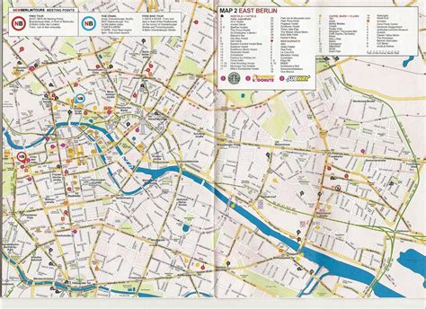 Map Of Berlin Area Germany