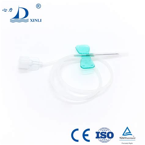 Disposable Sterile Scalp Vein Set Butterfly Blood Collection Catheter Injection Syringe Needle ...