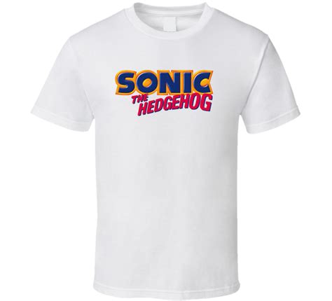 Sonic The Hedgehog Vintage Sega Gamer T Shirt