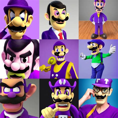 Waluigi as a real person, studio photo, realistic | Stable Diffusion | OpenArt