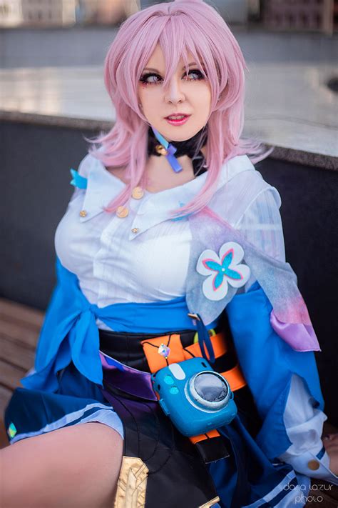 Honkai Star Rail March 7 cosplay by Daria-Lazur on DeviantArt