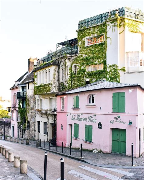 La Maison Rose. Paris, France (@a_ontheroad) | Europe itineraries, Europe travel, Europe