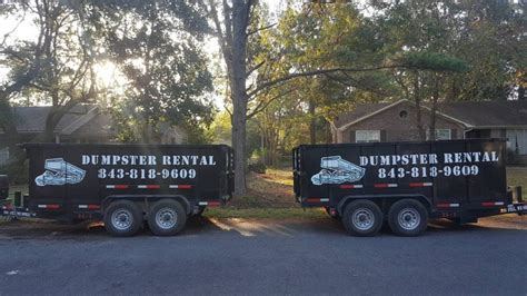 Dumpster Rental Charleston SC - Rent Dump Trailers