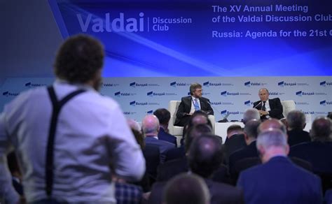 Meeting of the Valdai International Discussion Club • President of Russia