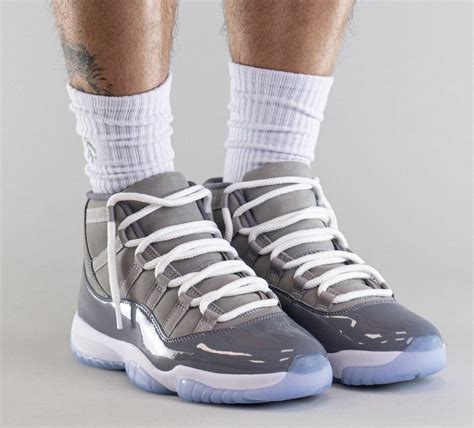 Cool Grey 11s On Feet