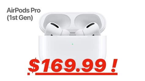 Original AirPods Pro On Sale for $169.99 [Deal] - iClarified