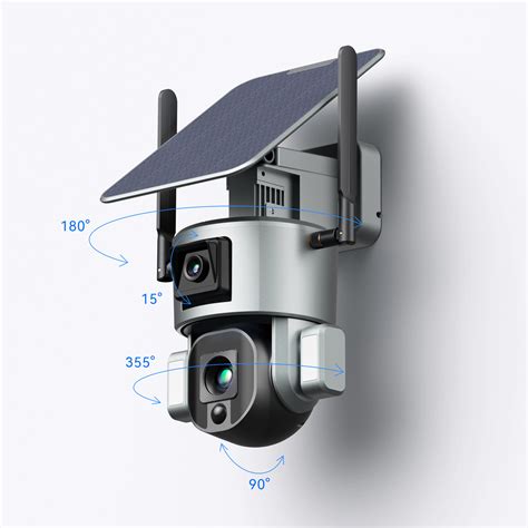 4G Solar Powered Dual Camera - Dual Lens PTZ Camera - ECHO Protection ...