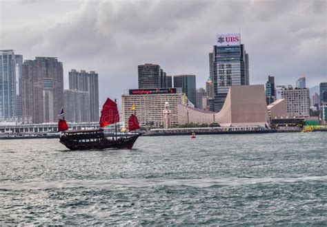 Hong Kong harbour view editorial photography. Image of 2020 - 254529822