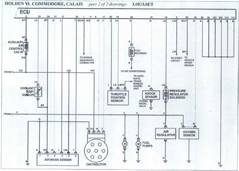 Holden Vl Commodore Alternator Wiring Loom