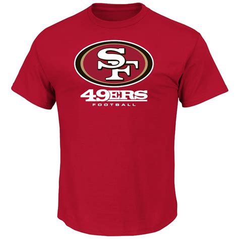 Athletic San Francisco 49ers Critical Victory Viii Red T Shirt | Minaze